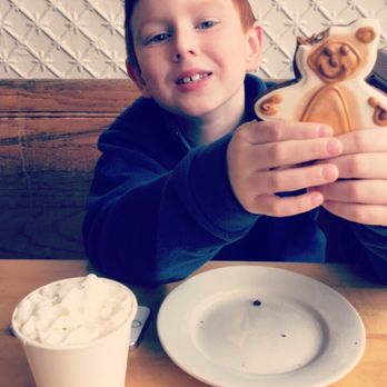 Zekes Coffee - My son loves the hot chocolate and ginger bread man that was available that morning. - Coffee & Tea Near Me - Baltimore, Maryland Zekes Coffee - My son loves the hot chocolate and ginger bread man that was available that morning. - Coffee & Tea Near Me - Baltimore, Maryland