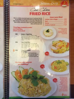 Menu photo 3 Saigon Cafe - Cumberland Smyrna, GA