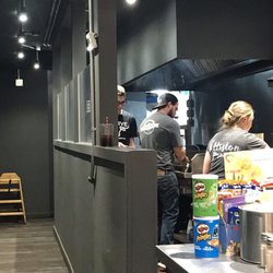 Champ Burger - Grill area