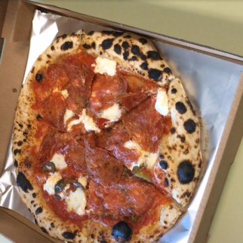 2145 Eats - Spicy Salami Pizza - Pizza Near Me - Costa Mesa, California 2145 Eats - Spicy Salami Pizza - Pizza Near Me - Costa Mesa, California