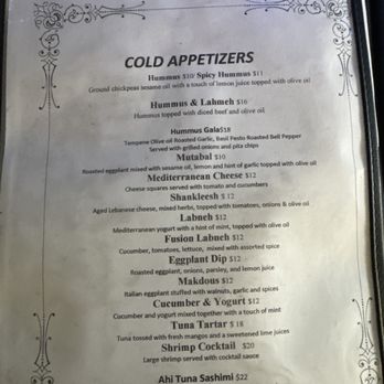 Eden Garden Fusion Grill - Cold appetizers - Mediterranean Near Me - Upland, California Eden Garden Fusion Grill - Cold appetizers - Mediterranean Near Me - Upland, California
