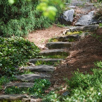 Smith-Gilbert Gardens - garden steps - Botanical Gardens Near Me - Kennesaw, Georgia
