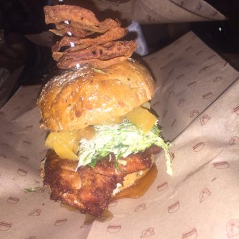 Bareburger - Cobble Hill - Hot honey chicken sandwich. - Burgers Near Me - Brooklyn, New York