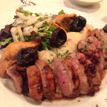 Russian Tea Time - Duck breast with duck strudel - Russian Near Me - Chicago, Illinois Russian Tea Time - Duck breast with duck strudel - Russian Near Me - Chicago, Illinois