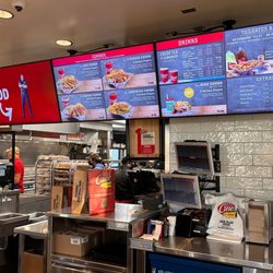 Raising Cane's Chicken Fingers - Menu and counter