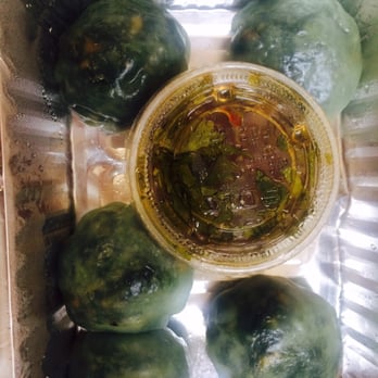 Saiguette - Steamed spinach moon dumplings (minus 1) - Vietnamese Near Me - Manhattan, New York Saiguette - Steamed spinach moon dumplings (minus 1) - Vietnamese Near Me - Manhattan, New York