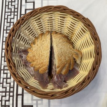 Hao's Lamb Restaurant - Sesame cake with mutton - IG @bougiefoodieboi - Chinese Near Me - Richmond, British Columbia Hao's Lamb Restaurant - Sesame cake with mutton - IG @bougiefoodieboi - Chinese Near Me - Richmond, British Columbia