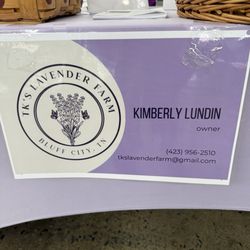 Kingsport Farmers Market - Lavender locally grown and sold here.