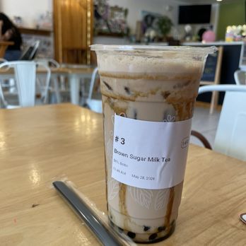 HAPI Elite Week: Boba & Broth - Brown sugar milk tea with boba - delightful! - Yelp Events Near Me - Sugar Land, Texas