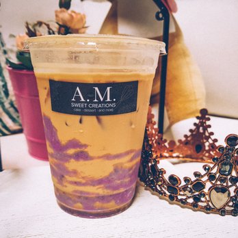 A.M. Sweet Creations - Taro Milk Tea - Coffee & Tea Near Me - Duluth, Georgia A.M. Sweet Creations - Taro Milk Tea - Coffee & Tea Near Me - Duluth, Georgia