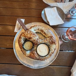Blue Crab Pretzel.