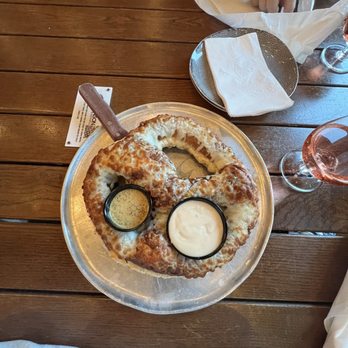 Bronson Bierhall - Blue Crab Pretzel. - New American Near Me - Arlington, Virginia