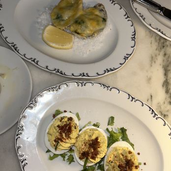 Loch Bar - Deviled Eggs and Rockefeller Oysters - Seafood Near Me - Houston, Texas Loch Bar - Deviled Eggs and Rockefeller Oysters - Seafood Near Me - Houston, Texas