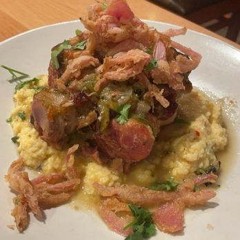 Cactus Restaurants - Pork shank with jalapeño grits - Tex-Mex Near Me - Bellevue, Washington