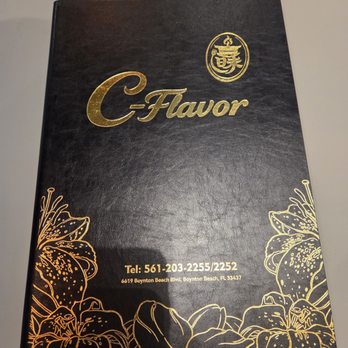 C-Flavor - Front of menu - Chinese Near Me - Boynton Beach, Florida C-Flavor - Front of menu - Chinese Near Me - Boynton Beach, Florida