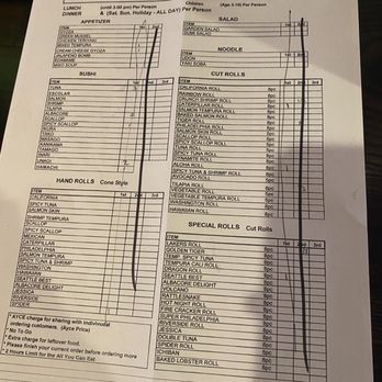 Oishii Sushi - AYCE menu - Sushi Bars Near Me - Riverside, California Oishii Sushi - AYCE menu - Sushi Bars Near Me - Riverside, California