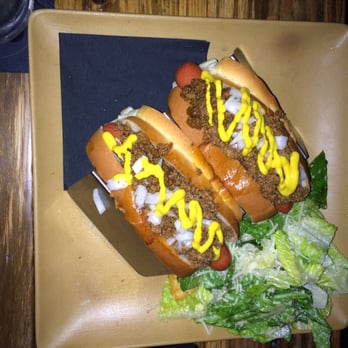 Mash'D - Hot dogs my friends gave 6.5 out of 10 - New American Near Me - Frisco, Texas