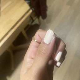 Crusty nails Crusty nails