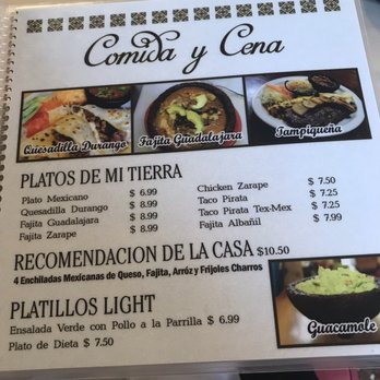 Emy's Restaurant - Menu - Mexican Near Me - Brownsville, Texas
