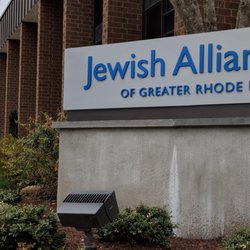 Jewish Alliance of Greater Rhode Island - The front of the building.