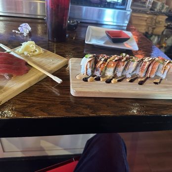 Sushi Love - Bluefin Tuna Sashimi and Sunset Roll - Sushi Bars Near Me - Avondale, Arizona Sushi Love - Bluefin Tuna Sashimi and Sunset Roll - Sushi Bars Near Me - Avondale, Arizona
