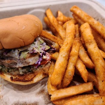 Crystal Coast Seafood - Swordfish sandwich special. Out... Of... This... World! - Food Trucks Near Me - Charleston, South Carolina Crystal Coast Seafood - Swordfish sandwich special. Out... Of... This... World! - Food Trucks Near Me - Charleston, South Carolina