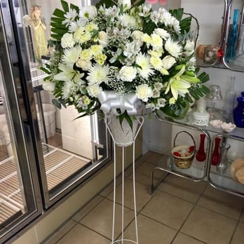 Not Just A Flower Shop - Standing Funeral Basket - Florists Near Me - El Paso, Texas