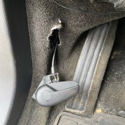 100% my lever was not broken when I left the car.  They broke it and said need to replace lever.