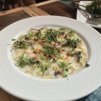 Barrique - Sea bass carpaccio - Wine Bars Near Me - Venice, California Barrique - Sea bass carpaccio - Wine Bars Near Me - Venice, California