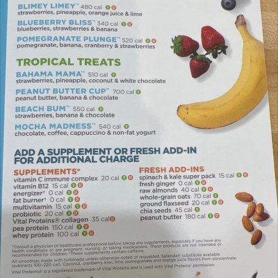 Menu photo 3 Tropical Smoothie Cafe Enterprise, AL