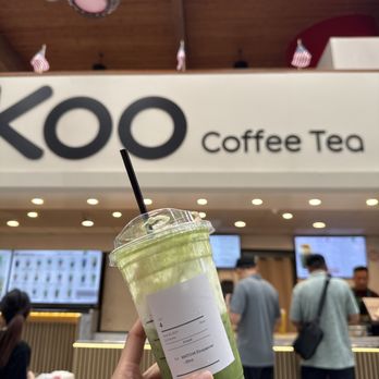 Koo Coffee Tea - Matcha einspanner (half gone) - Coffee & Tea Near Me - Westminster, California Koo Coffee Tea - Matcha einspanner (half gone) - Coffee & Tea Near Me - Westminster, California