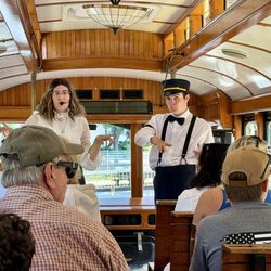 Hershey Trolley Works - Our entertaining singing conductors!