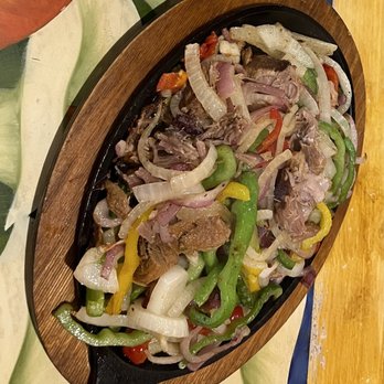 El Jimador - Carnitas Fajitas, extra veg - Mexican Near Me - Montrose, Colorado