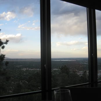Flagstaff House Restaurant - view from our table - French Near Me - Boulder, Colorado