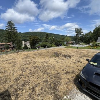 Sunrise Paving & Landscape Designs - Yard graded with new top soil, seed and hay for new lawn. - Masonry/Concrete Near Me Sunrise Paving & Landscape Designs - Yard graded with new top soil, seed and hay for new lawn. - Masonry/Concrete Near Me