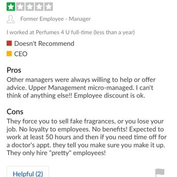 Chicago Premium Outlets - Former employee from perfumes4U - Shopping Centers Near Me - Aurora, Illinois
