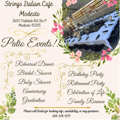 Menu photo 7 Strings Italian Cafe Modesto, CA