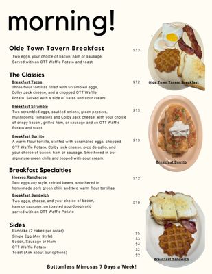 Menu photo 2 Olde Town Tavern and Grill Arvada, CO