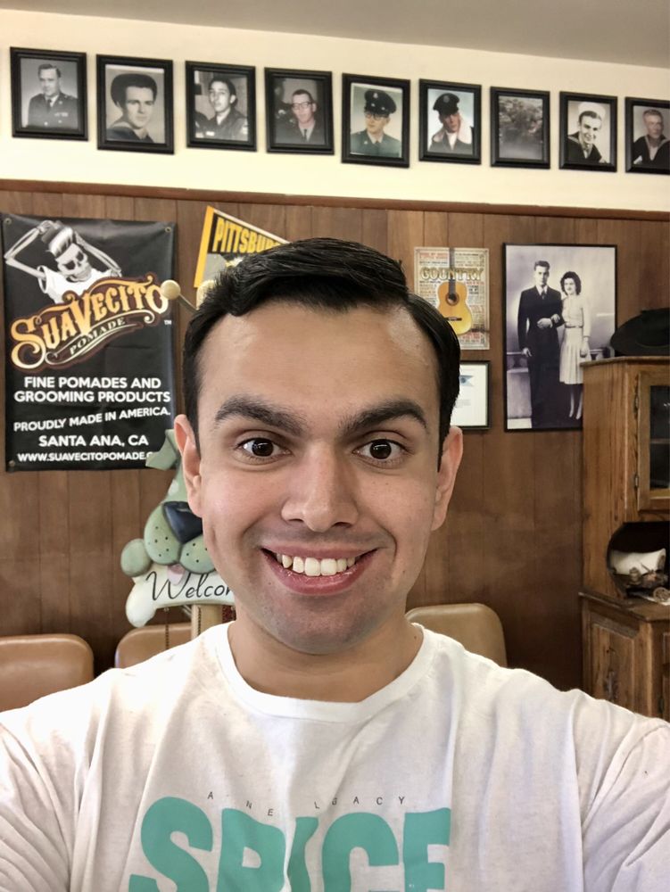 Cangey's Barber Shop Logo