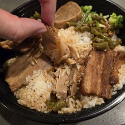把子肉？！ 第一次看到这么薄的，而且还不是入口即化.........