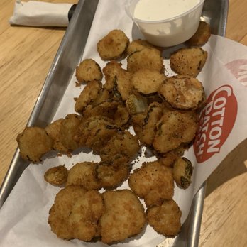Cotton Patch Cafe - FRIED PICKLES - best I've ever tasted - American Near Me - Arlington, Texas