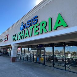 Oasis Washateria - Post Oak - Outside Front of the store