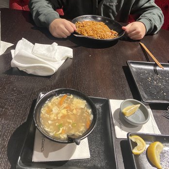 P.F. Chang's - Signature Lo Mein and Egg Drop Soup - Chinese Near Me - Raleigh, North Carolina