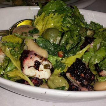 Echo & Rig - One of the appetizers. Very few pieces is octopus. Not my favorite. - Steakhouses Near Me - Las Vegas, Nevada Echo & Rig - One of the appetizers. Very few pieces is octopus. Not my favorite. - Steakhouses Near Me - Las Vegas, Nevada