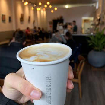 Revolutions Coffee - Almond milk latte - Coffee & Tea Near Me - Seattle, Washington Revolutions Coffee - Almond milk latte - Coffee & Tea Near Me - Seattle, Washington