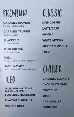 Menu photo 1 Black Rock Coffee Bar Meridian, ID