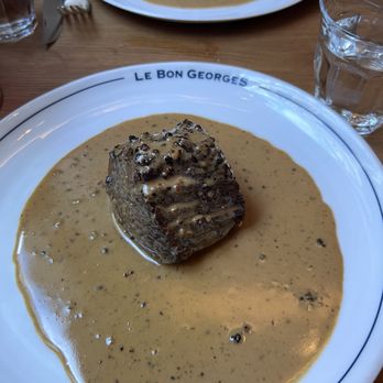 Le Bon Georges - Steak Au Poivre - Bistros Near Me - Paris, 75