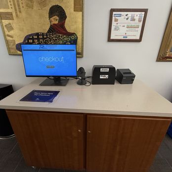 Richardson Public Library - Scan your library card then follow the instructions. Just setting your books down will automatically add them to the screen. - Libraries Near Me - Richardson, Texas