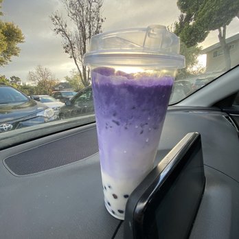 Tarah Thai Kitchen - Not a full cup Taro Boba (.50 cents extra) skip it not worth the Boba however great tasting. - Thai Near Me - San Jose, California Tarah Thai Kitchen - Not a full cup Taro Boba (.50 cents extra) skip it not worth the Boba however great tasting. - Thai Near Me - San Jose, California