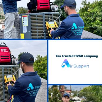 Air Support HVAC - Your trusted AIRSUPPORT HVAC INC. staff. - Heating & Air Conditioning/HVAC Near Me Air Support HVAC - Your trusted AIRSUPPORT HVAC INC. staff. - Heating & Air Conditioning/HVAC Near Me